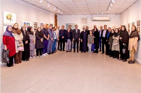 افتتاح نمایشگاه آثار برگزیده پویش‌های معاونت هنری در جنگ رمضان