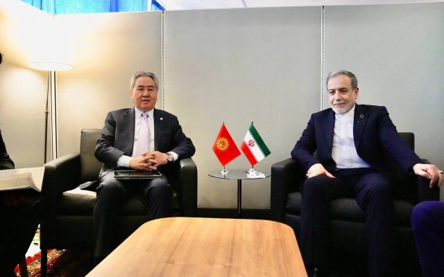 تاکید عراقچی بر اراده ایران برای توسعه و تعمیق مناسبات با قرقیزستان