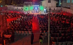 محفل شهدایی از خاک تا افلاک در نوش آباد برگزار شد + فیلم