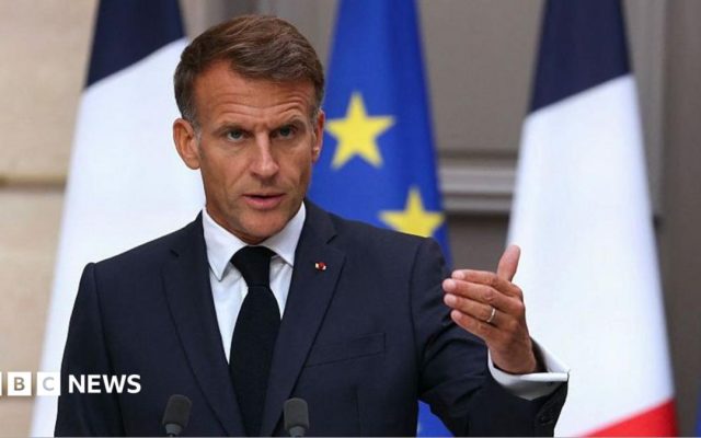 Russian hybrid attacks against Europe intensifying, says Macron