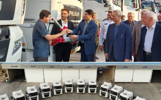 ۱۸ کشنده جدید وارد ناوگان سوخت‌رسانی به جایگاه‌های بنزین خراسان شمالی شد