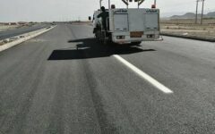 اجرای ۲۹۰۰ کیلومتر خط‌کشی در راه‌های چهارمحال‌وبختیاری