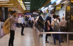 ارائه خدمات حضوری شخصی سازی کارت بلیط درایستگاههای صادقیه و تئاتر شهر