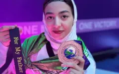 دختر تکواندوکار شاهرودی، مسافر برزیل شد