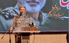 هشدار امیر حاتمی به کشورهای منطقه: تنگه هرمز، تنگه عزت و شرف ماست