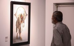 نمایشگاه «نقاش سرزمین زخمی» افتتاح شد؛ راز ماندگاری آثار نقاش فلسطینی