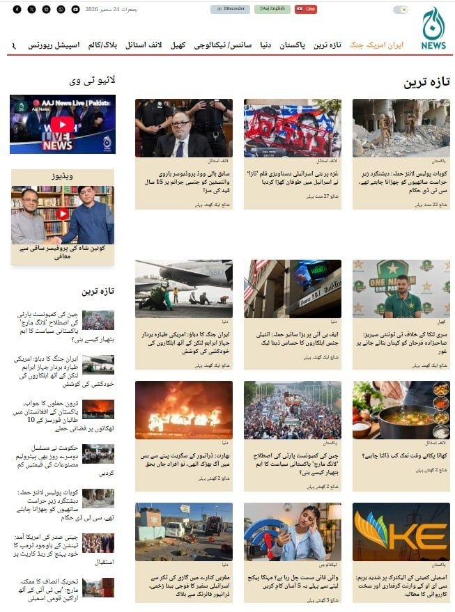 مهم‌ترین عناوین روزنامه‌های جهان ۲ مهر ۱۴۰۵