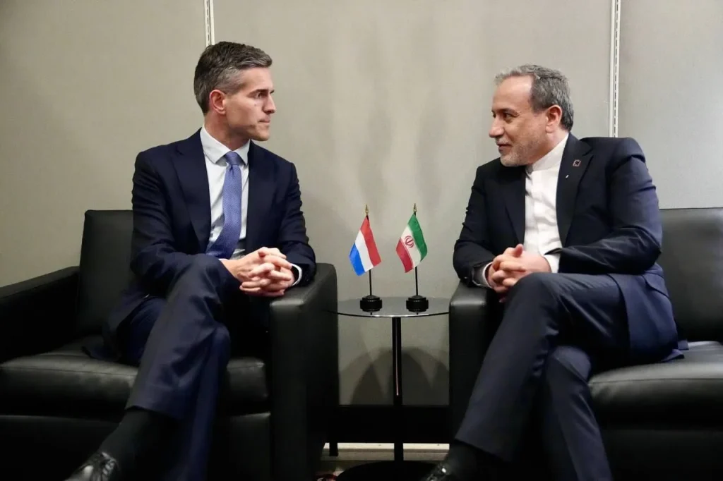 وزیران امور خارجه هلند و ایران دیدار کردند
