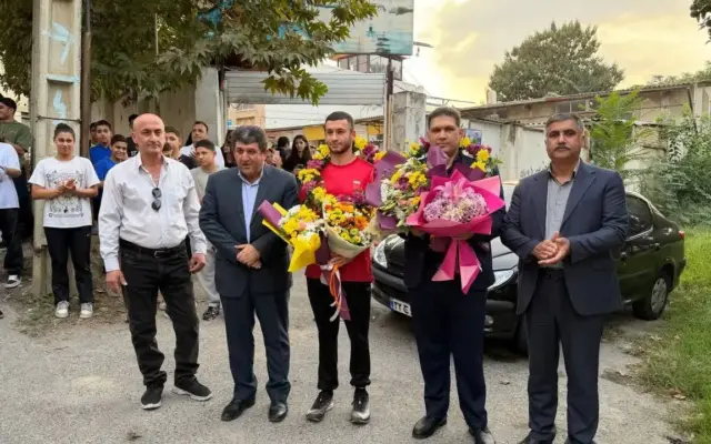 آیین استقبال از ملی‌پوش گرگانی شنا بازی‌های آسیایی آیچی– ناگویا ۲۰۲۶
