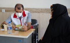 بهره‌مندی ۴۰۰ نفر از خدمات کاروان سلامت در باغ معروف تبریز