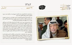 تجمع فلسطینیان در مخالفت با تبعید یاسر عرفات