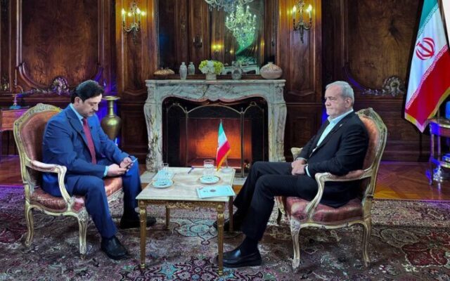 پزشکیان در گفت‌وگو با شبکه الجزیره: با کشورهای واسطه میان ما و آمریکا مثل قطر و پاکستان در حال گفت‌وگو هستیم/ موضوع تنگه هرمز با گفت‌وگو قابل حل است