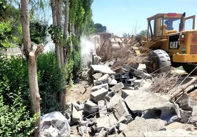 آزادسازی 152 هزار و 400 متر مربع از اراضی کشاورزی روستاهای مرادآباد و کاشانک بخش آفتاب