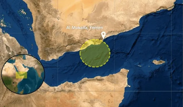 حادثه دریایی در سواحل یمن