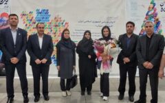 استقبال گرم از بانوی طلایی روئینگ آسیا در همدان