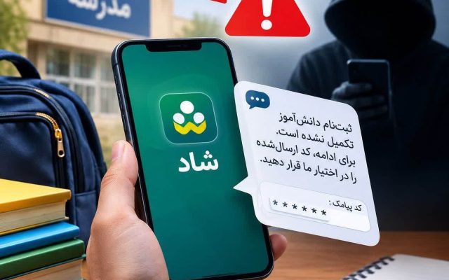 هشدار پلیس فتا درباره کلاهبرداری با عنوان تکمیل ثبت‌نام دانش‌آموزان در شاد