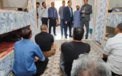 رئیس دادگستری اسلام‌آباد غرب مشکلات حقوقی بیش از ۵۰ زندانی را بررسی کرد