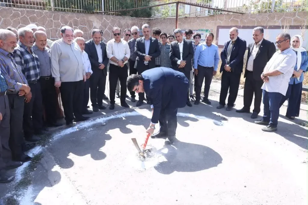 آغاز عملیات اجرایی هنرستان دخترانه در ناصرآباد قزوین