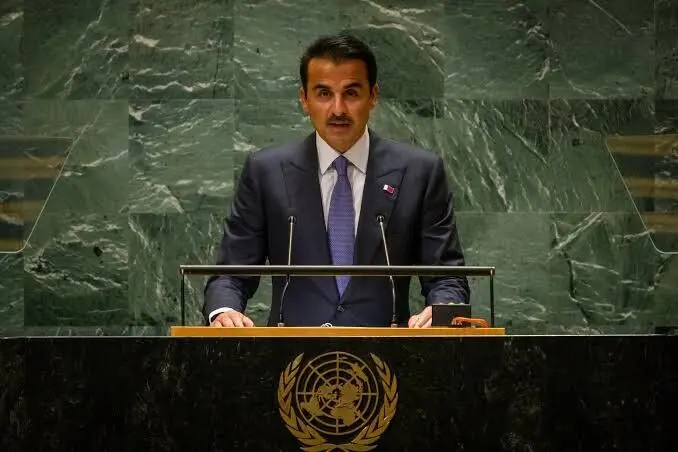 امیر قطر: آنچه در غزه رخ می‌دهد، لکه ننگ است