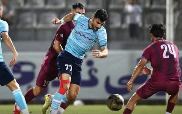 مس شهر بابک 1-1 نساجی مازندران/طلسم مس شهربابک نشکست، نوار بردهای نساجی قطع شد