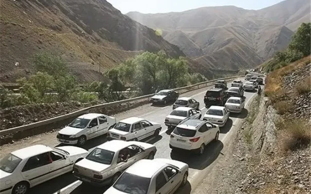جاده چالوس مسدود شد
