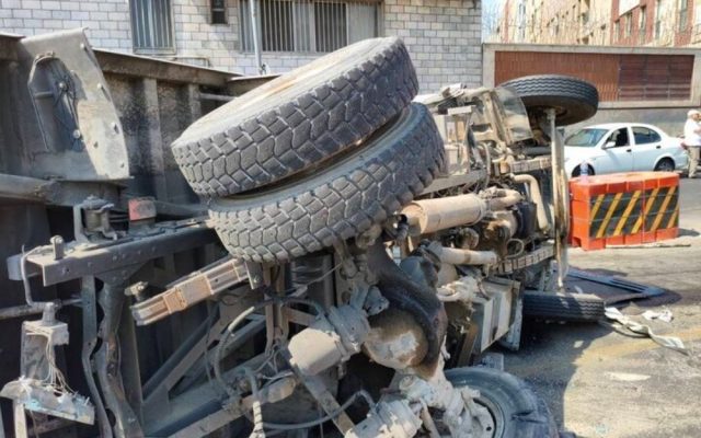 تصادف شدید کامیون با 11 خودرو در یادگار امام + جزئیات حادثه و آمار زخمی ها