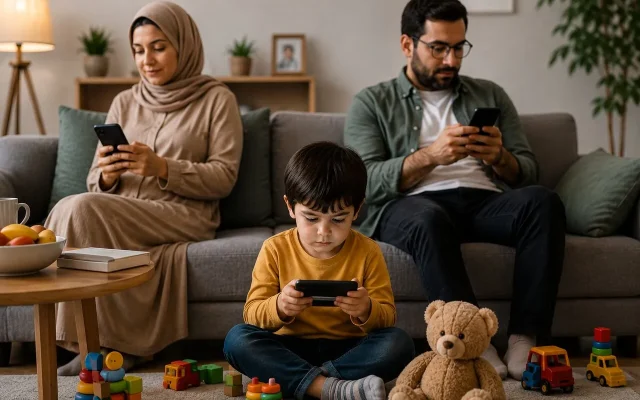 اعتیاد دیجیتال؛ میراث ناخواسته والدین برای فرزندان