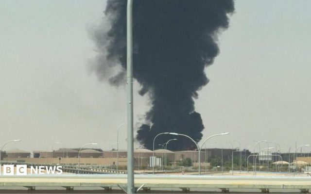 Smoke seen near Riyadh airport after air raid alerts in Saudi capital