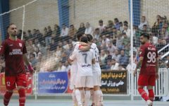 هفته چهارم لیگ برتر فوتسال، نخستین پیروزی گیتی پسند