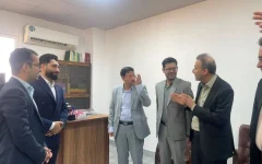 بازدید رئیس کل دادگستری استان بوشهر از دادگستری شهرستان تنگستان/ تأکید بر ارتقای خدمت‌رسانی به مردم