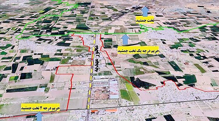 تخریب تخت‌جمشید به اسم توسعه