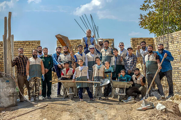 اعزام ۱۰ گروه جهادی دانش آموزی به مدارس کم برخوردار شهرستان نرماشیر