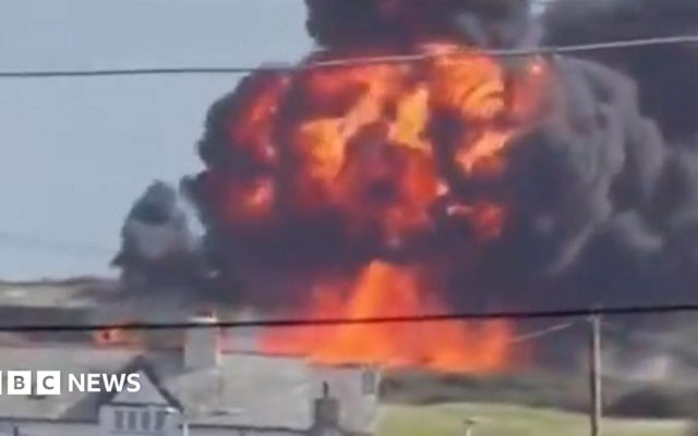 Crashed RAF jet steered to 'avoid built-up areas' before pilots ejected, commander says