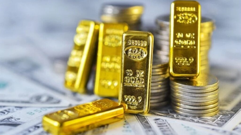 کاهش قیمت طلا در سایه رشد نفت و نگرانی از افزایش نرخ بهره