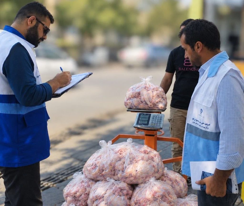 جمع‌آوری ۱۲۰ کیلوگرم مرغ فاقد شرایط بهداشتی در پلدشت