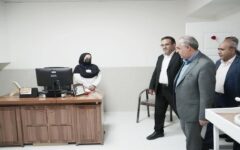 افتتاح مرکز جامع سلامت شهدای سلامت سراب
