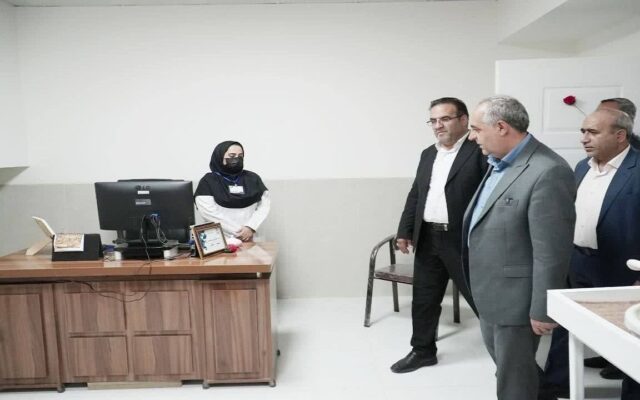 افتتاح مرکز جامع سلامت شهدای سلامت سراب