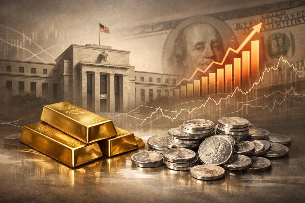 تنگه هرمز همچنان کانون ریسک بازار نفت و طلا | نقره چشم‌انتظار عبور از ۶۵.۶۰ دلار | احتمال افزایش نرخ بهره فدرال رزرو بالا رفت