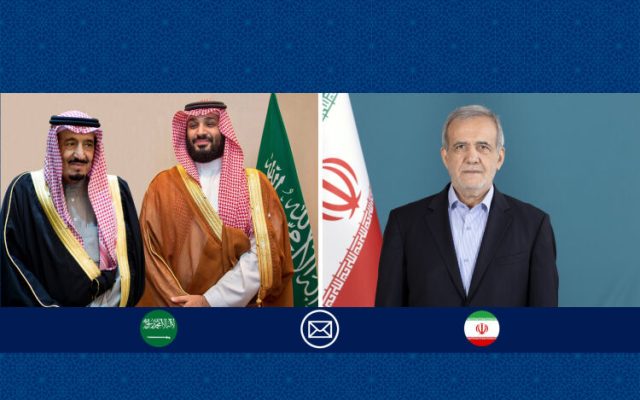 پیام جداگانه پزشکیان به پادشاه و ولیعهد عربستان