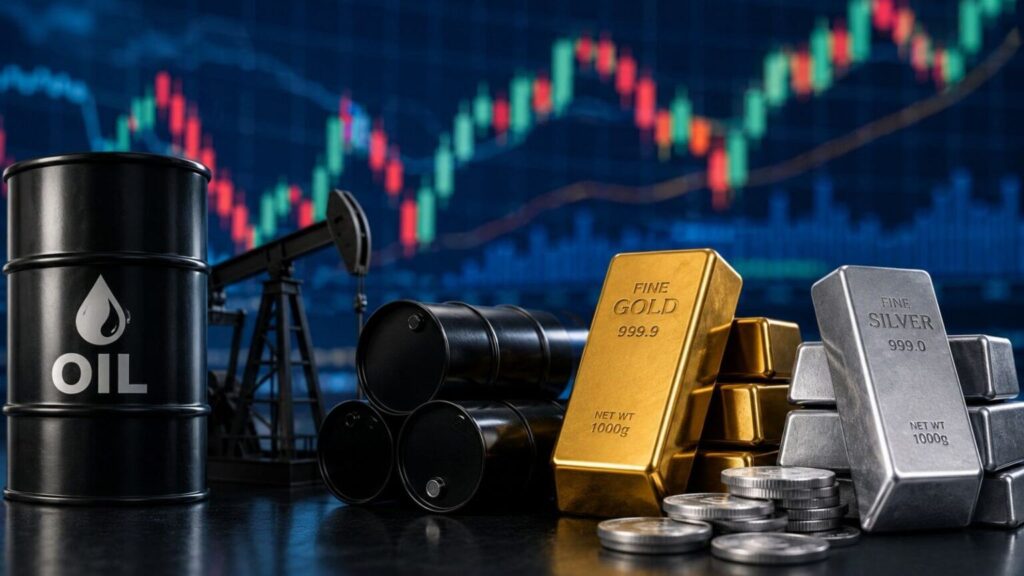 شوک نفت به بازار طلا؛ اونس جهانی بیش از ۲ درصد ریخت | سقوط همزمان نقره، پلاتین و پالادیوم | تورم همچنان در مرکز توجه سرمایهگذاران باقی ماند