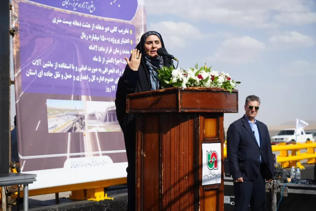 پل آسیب دیده جنگ رمضان بازسازی شد/ بازگشایی پل بیات در آزادراه تبریز