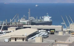 نشت گاز آمونیاک در بندر «عقبه» اردن