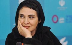 استایل مشکی رویا نونهالی را روی صحنه ببینید