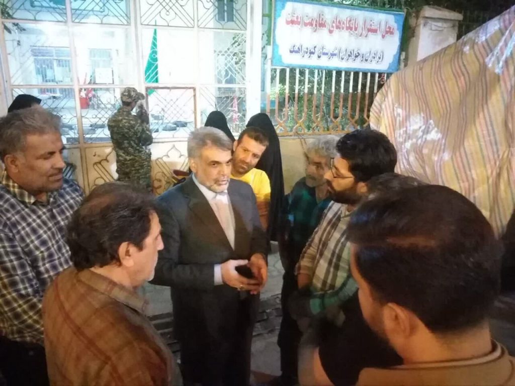 حضور توسلی در اجتماع شبانه «بیعت با ولایت» در شهرستان کبودراهنگ