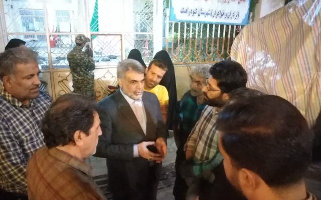 حضور توسلی در اجتماع شبانه «بیعت با ولایت» در شهرستان کبودراهنگ