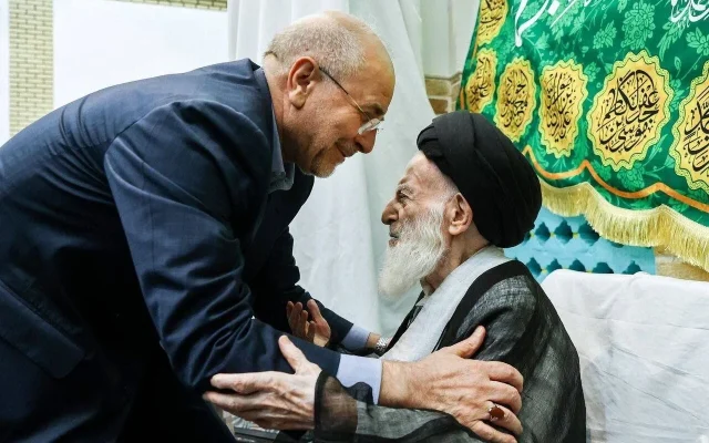 قالیباف: آیتالله شبیری زنجانی استوانه معنوی جهان تشیع بود