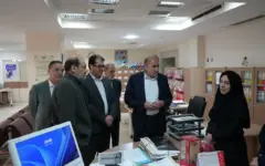 بازدید سرزده بازرس کل قضایی استان لرستان از مدیریت شعب بیمه ایران استان/ پرداخت خسارت به خودرو‌های آسیب‌دیده در جنگ‌های اخیر