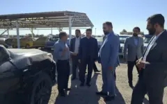 دادستان مرکز خراسان رضوی از پارکینگ‌های شورای هماهنگی مبارزه با مواد مخدر بازدید کرد