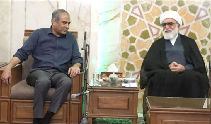دیدار وزیر کشور پاکستان با حجت‌الاسلام مروی