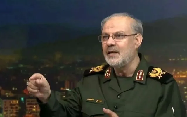 سخنگوی سپاه: روایت آمریکا از نجات خلبان آمریکایی در ایران، هالیوودی است/ هم‌زمان با انتشار این روایت، تصاویر انتقال تکه‌های هواپیمای اف-۱۵ آمریکایی با فرغون نیز منتشر شد